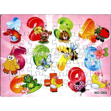 Hot offre en gros papier puzzle jouet éducatif